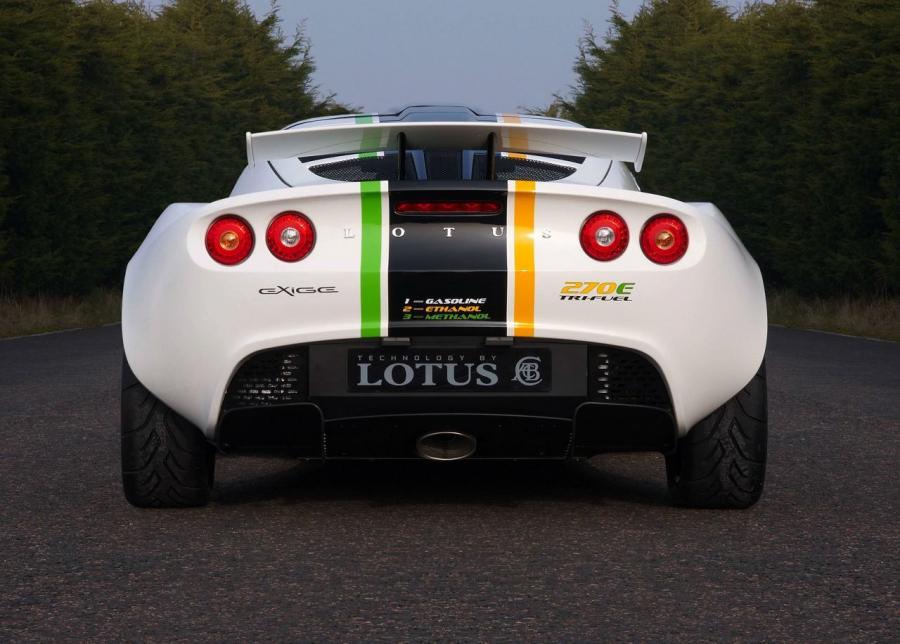  Lotus Exige 270E Tri-Fuel Concept 2008 года  (фото 12 из 14)